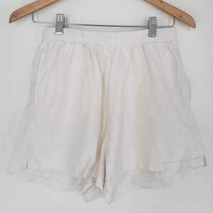 LA Apparel Heavy Jersey Garment Dye Shorts Creme